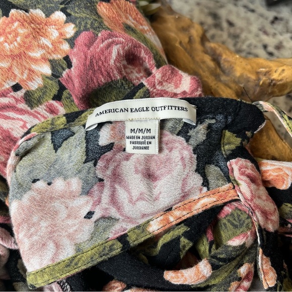 American Eagle  Floral Halter Neck Dress - Picture 8 of 8